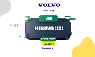 Volvo Group Exciting Jobs Opportunities in Bangalore