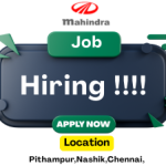 Latest Job Vacancies at Mahindra Group