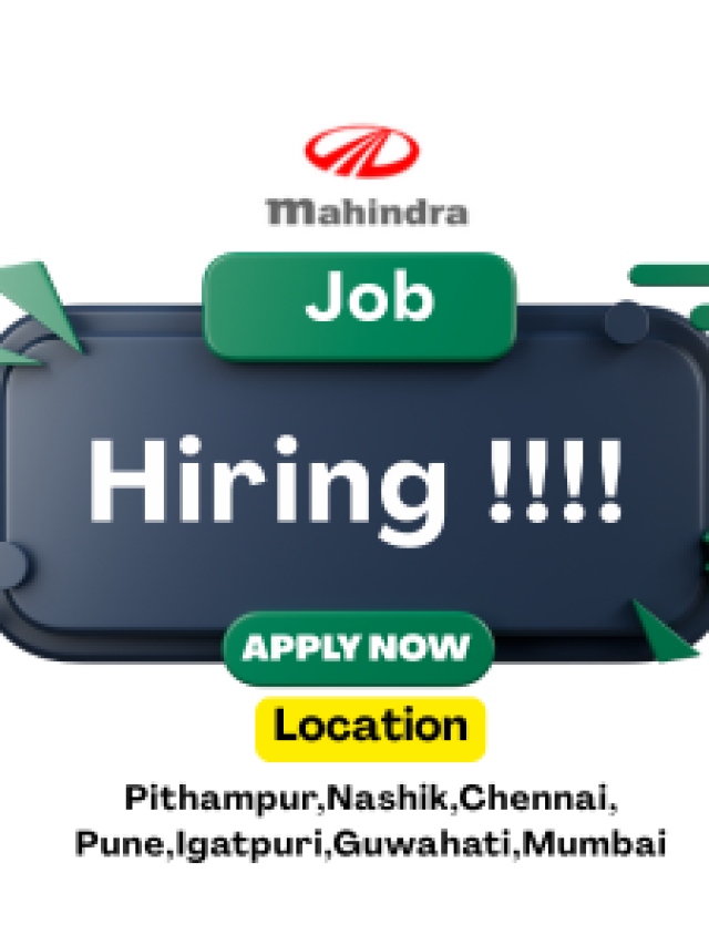 Latest Job Vacancies at Mahindra Group
