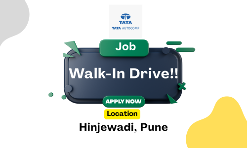 Walk-In Drive Job Opportunities at TATA Autocomp