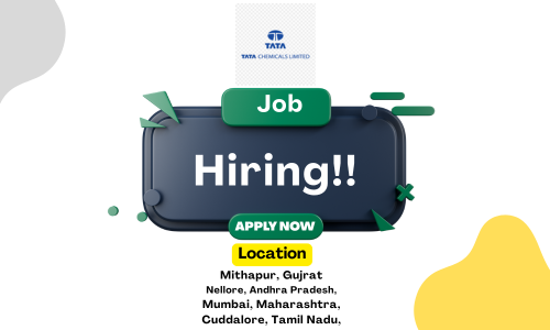 Tata Chemicals Recruitment 2025 | Engineers, Technicians & More