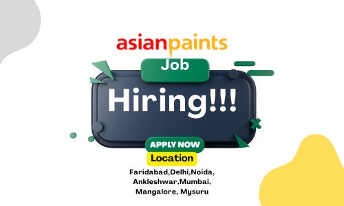 Asian Paints Hiring Executives & Managers Across India 2025