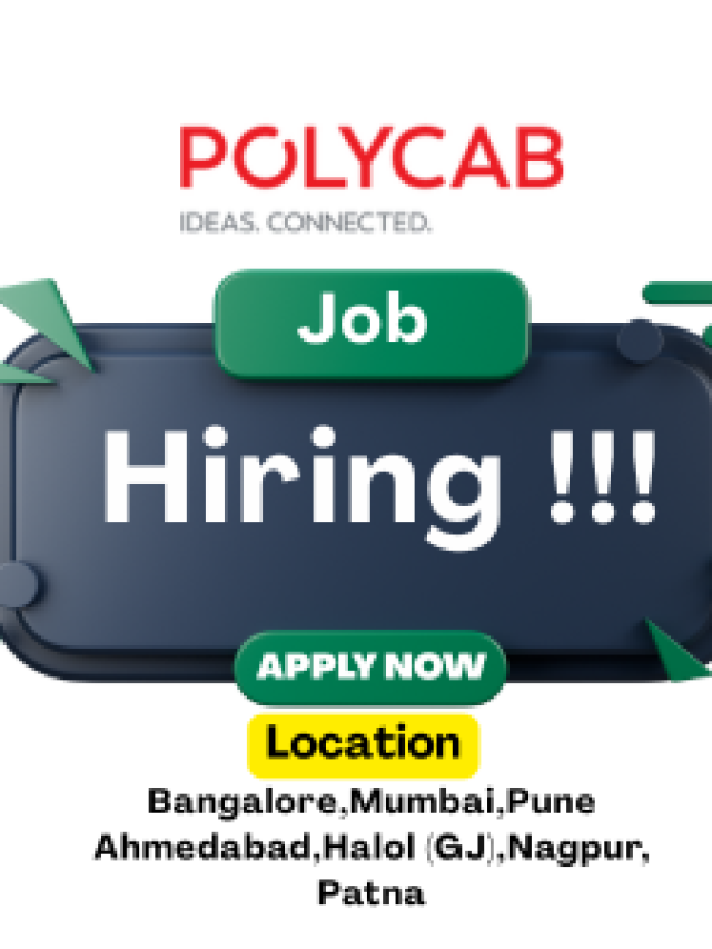 Multiple Vacancies: Sales, Engineer, Network & Support Jobs | Polycab