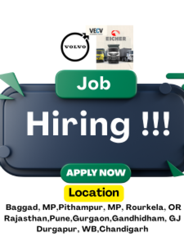Hiring Now: Trim Line, HR, Sales, Service & Commercial Jobs Across India | VE Commercial Vehicles