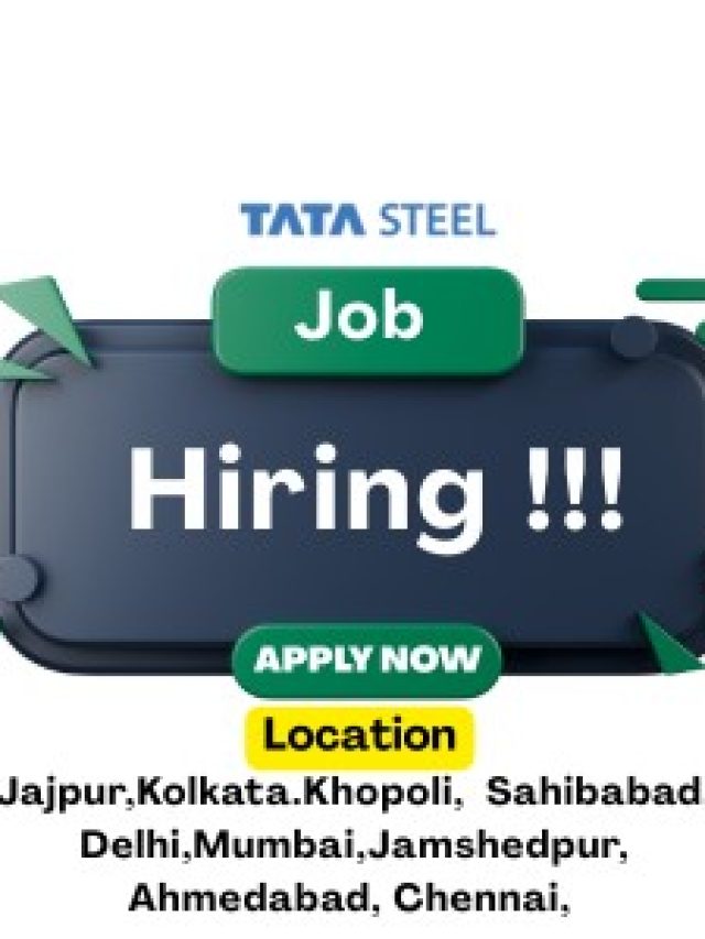 Asst. Manager Civil Projects, HR, Sales & Design Roles | Tata Steel