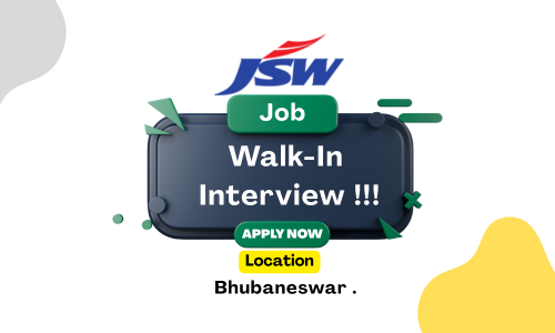JSW Steel Walk-In Interview 2026: SMS Operations & Maintenance Roles in Bhubaneswar