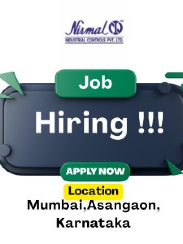 Hiring Now: Engineering & Management Roles – Graduate Trainees, Engineers & Managers at Nirmal Industrial