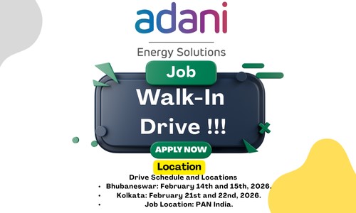 Adani Energy Solutions Recruitment 2026: Mega Walk-In Drive for PAN India Roles