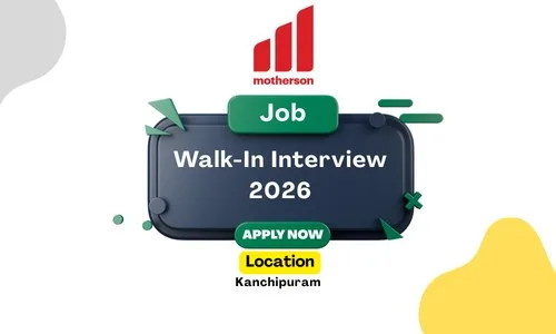 Motherson Walk-In Interview 2026 for CNC & Maintenance Technician Jobs
