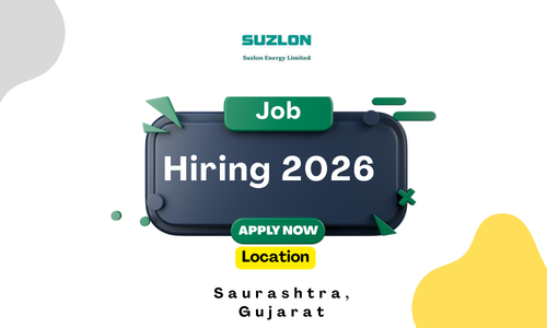 Suzlon Energy OMS Division Hiring 2026 in Saurashtra, Gujarat – Apply Now