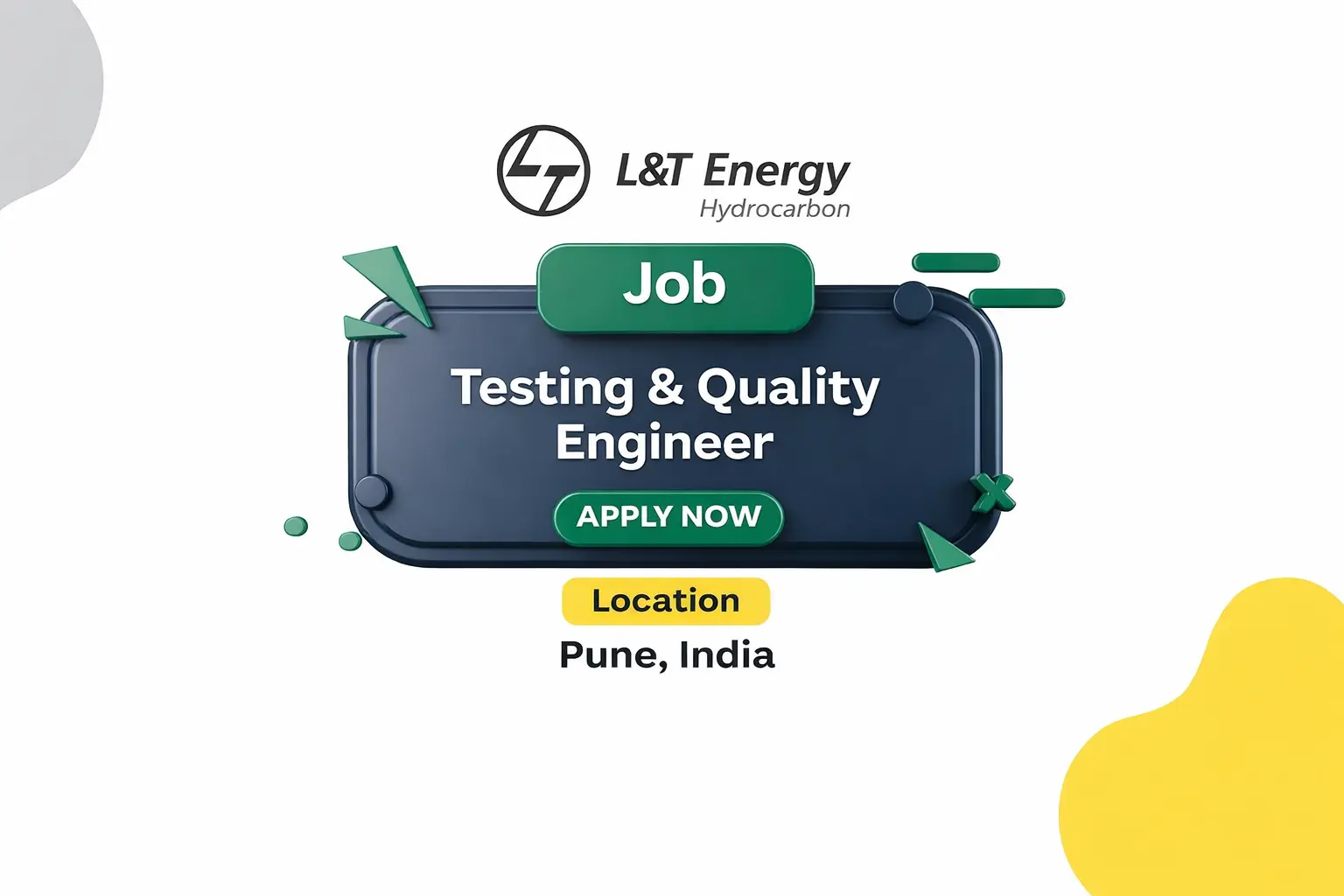 L&T Energy Walk-in Interview 12 April 2026 – Faridabad, Haryana | Oil & Gas Jobs