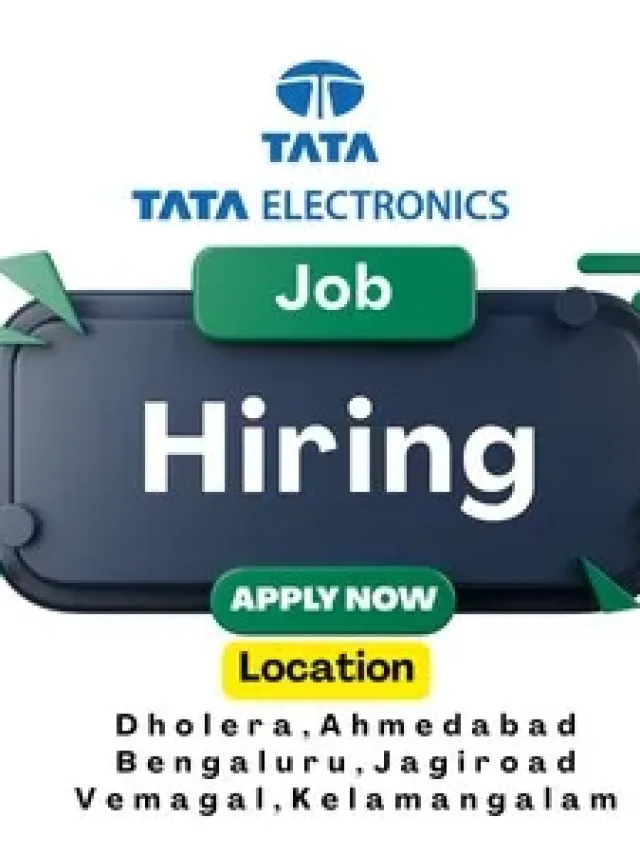 Tata Electronics Pvt ltd Job Vacancy 2026 — 16 Job Openings Across India