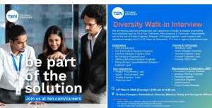 Technip Energies Diversity Walk-In Interview 2026: Engineers & Designers Hiring on 14 March