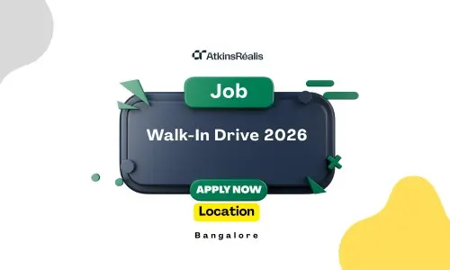 AtkinsRéalis Walk-In Drive 2026: Engineer Jobs in Bangalore