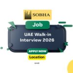 Sobha UAE Walk in Interview 2026
