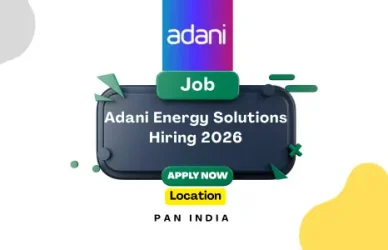 Adani Energy Solutions Hiring 2026