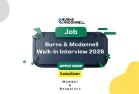 Burns & Mcdonnell Walk-In Interview 2026