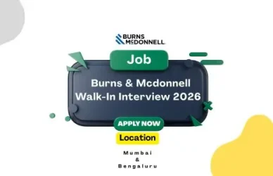 Burns & Mcdonnell Walk-In Interview 2026