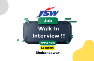 JSW Steel Walk-In Interview 2026: SMS Operations & Maintenance Roles in Bhubaneswar