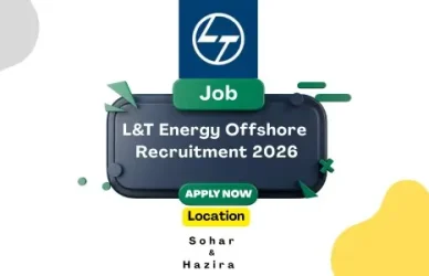 L&T Energy Offshore Recruitment 2026