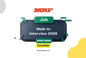 MRF Walk-In Interview 2026