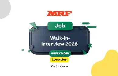 MRF Walk-In Interview 2026