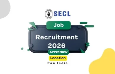 SECL Job Recruitment 2026 Apply Online, Eligibility, Salary & Last Date