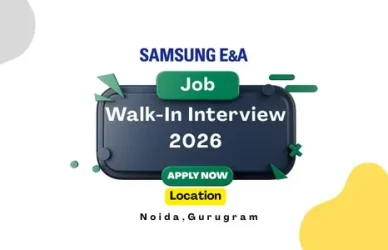 Samsung E&A Walk-In Interview 2026 Mechanical, Piping & Electrical