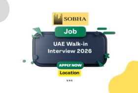 Home 11 Sobha UAE Walk in Interview 2026