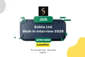 Home 11 Sobha Walk-In Interview 2026