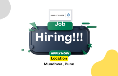 Graduate Engineer Trainee Jobs for Freshers | 30+ GET Positions at Bharat Forge, Pune