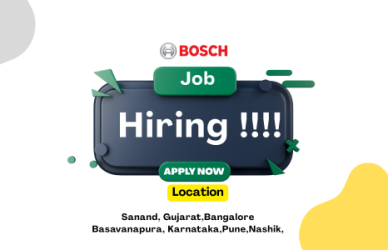 Bosch Job Hiring | Apply Now for Freshers & Experienced
