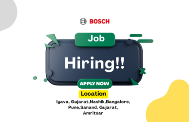 Bosch Fresher Jobs Vacancies – Quality, Supply Chain & Logistics Roles