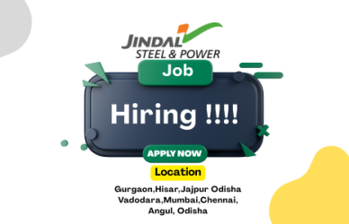 Apply Online: Graduate & Executive Posts at Jindal Steel 2025