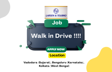 LNT Walk-in Drive 2025: Hiring Mechanical, Electrical & C&I Engineers