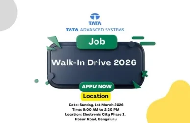 Tata Advanced Systems Walk-In Drive 2026