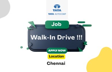 Walk-In Drive: Multiple Engineering Positions at TATA AutoComp, Chennai