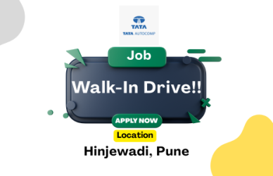 Walk-In Drive Job Opportunities at TATA Autocomp
