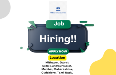 Tata Chemicals Recruitment 2025 | Engineers, Technicians & More