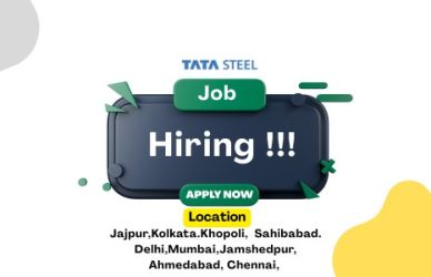 Asst. Manager Civil Projects, HR, Sales & Design Roles | Tata Steel