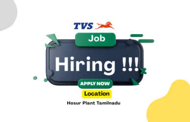TVS Motors Exciting Job Opportunities -2025